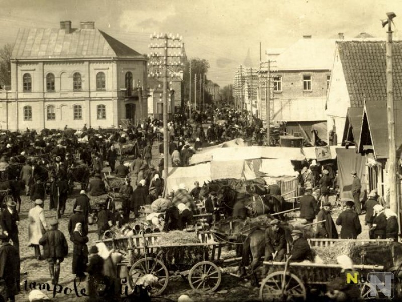 Piliečių (J. Basanavičiaus) aikštė, prieš 1928 m. Paveikslėlis 1
